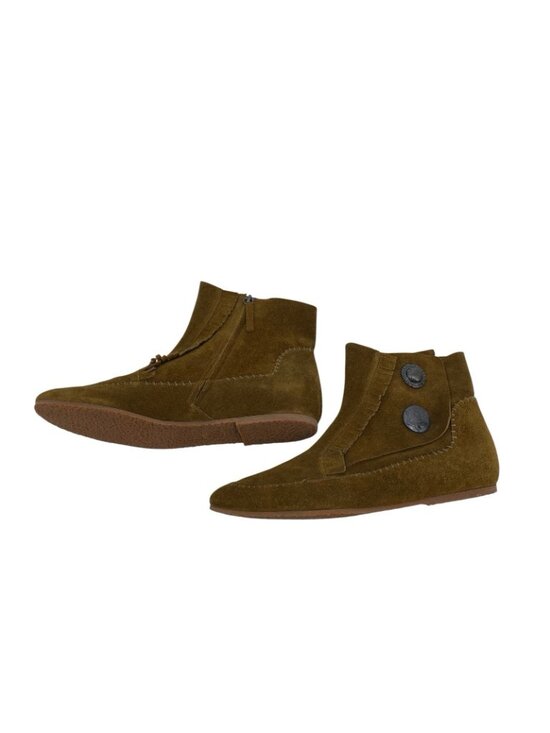 Giuseppe Zanotti Homme Men\'s US 13 IT 46 Tan Brown Suede Leather Moccasin Boots main image 15